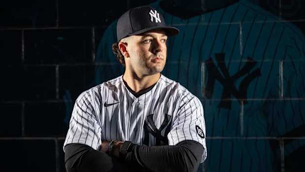 Yankees prospect Austin Wells photo day